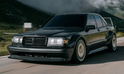  350 millió forintos retró őrület az újkori Mercedes 190 Evo II  