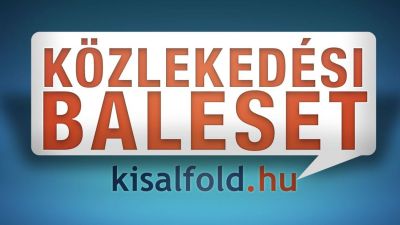 Két autó ütközött Kópháza közelében – Lezárták az útszakaszt