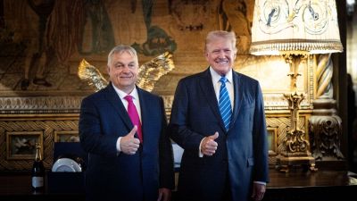 Több mint száz alkalommal hivatkozott Donald Trump Orbán Viktorra