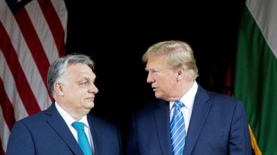 Több mint száz alkalommal hivatkozott Trump Orbán Viktorra