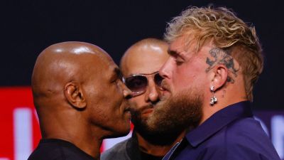 Mike Tyson degesze kereste magát péntek este Jake Paul ellen