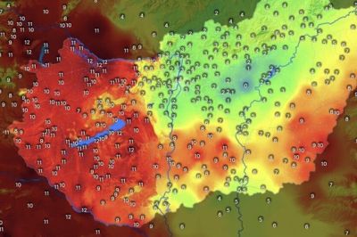  Szeszélyes november: 12 Celsius-fokos különbség alakult ki szombaton Magyarországon  