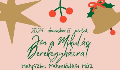 December 6-án jön a Mikulás Derekegyházára