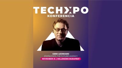 Gerd Leonhard a TECHXPO színpadán!