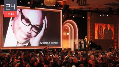 Quincy Jones tiszteletbeli Oscar-díjat kapott