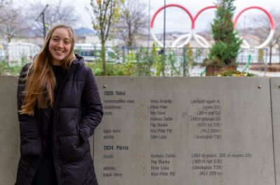 Konkoly Zsófia neve is felkerült az Olimpiai Bajnokok Falára