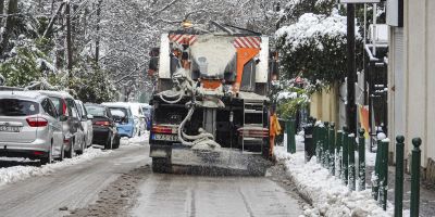 Nagyobb mennyiségű hóra is felkészült Budapest