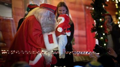 A lappföldi finn Mikulás, Joulupukki december 8-án Gyulára látogat