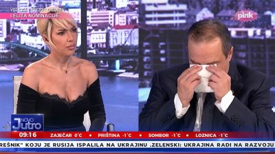 Ivica Dačić könnyek között gyászolta Palmát élő adásban: „Nem tudom, hogy bírom ki, ő olyan volt nekem, mint egy testvér”