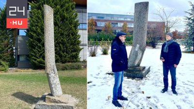 Óbudai parkba került a Lánchíd egy darabja