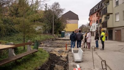 Megoldódik a tatai tömbök csapadékvíz elvezetése