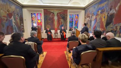 Cardinal Peter Erdo Receives High Ecclesiastic Award