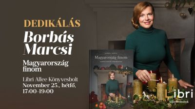 Magyarország finom - Borbás Marcsi dedikál