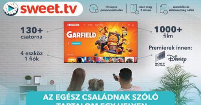 SWEET.TV: TV-csatornák és globális filmpremierek – mindez egyetlen platformon