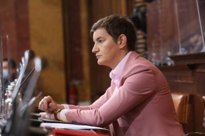 Brnabić: Valószínűleg holnap lesz a szavazás a parlamentben