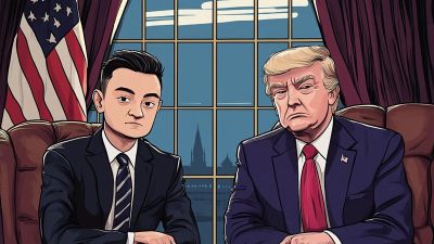 Justin Sun és Donald Trump szövetkeznek? A TRON alapítója vaskos összeget fektetett a WLFI tokenbe