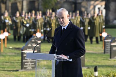 Szalay-Bobrovniczky Kristóf: A haza nem felejti el azokat, akik életüket áldozták érte