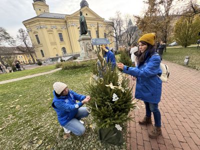 Advent Debrecenben: lélekkert lesz az Emlékkertből 