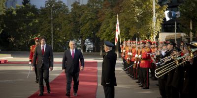 Elítélte Orbán Viktor grúziai látogatását az Európai Parlament