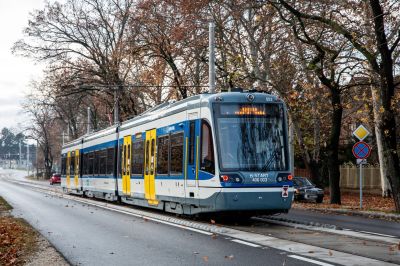 Tram-trainnek ütközött egy autó Vásárhelyen