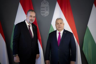 Az Aranygyapjas rend vezetőjével tárgyalt Orbán Viktor