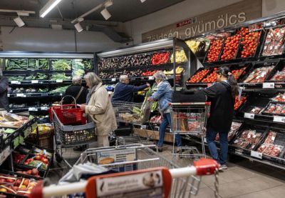  Ilyen az összeomlott infláció Magyarországon: 16 százalékkal fizettük többet a boltban ugyanazért, mint januárban  