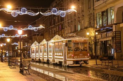 Miskolc ismét az európai adventi villamosok versenyének élvonalába tör