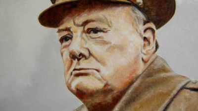 Másfél százada született Winston Churchill