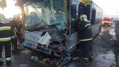 Megszólalt a pénteki debreceni buszbaleset egyik sérültje