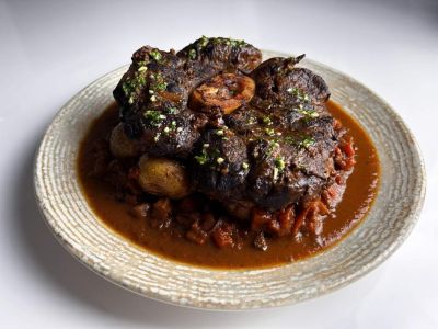 Ossobuco parázsburgonyával 