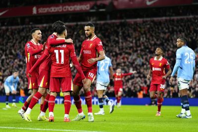 A Liverpool lefocizta a Man. Cityt a csúcsrangadón