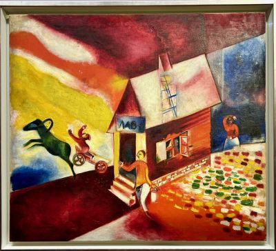 Mit nézzünk a hétvégén? Hát a Chagall-t és Dine-t az Albertinában!