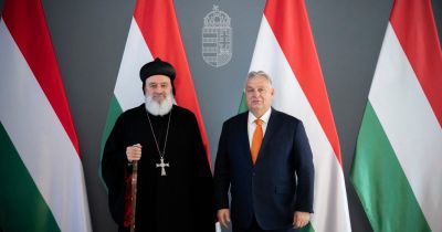 A szír ortodox egyház vezetőjével tárgyalt Orbán Viktor