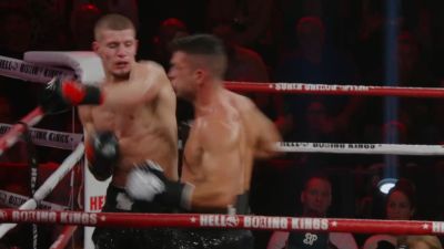 Gémes Levente legyőzte görög ellenfelét a Hell Boxing Kings gálán