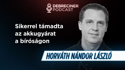 „Ha nem érezzük, hogy képviselnek minket, képviseljük saját magunkat” – Horváth Nándor László a Debreciner Podcastban