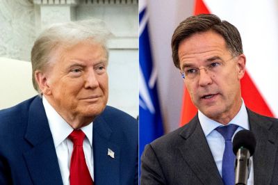 Nem fér meg egy csárdában Rutte és Trump