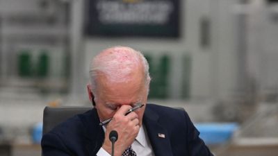 Biden elszunyókált az afrikai csúcstalálkozón