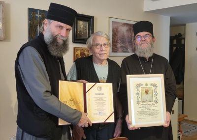 Füzesdi Mihályt pappá szentelésének 65. évfordulóján köszöntötték a görögkatolikus főpásztorok