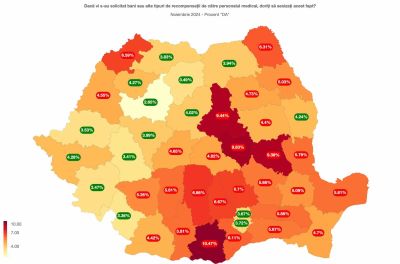 Így néz ki Románia kórházi hálapénz-térképe