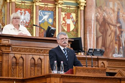 Kövér László: Európa egy képletes politikai, gazdasági és kulturális szőnyegbombázás alatt áll