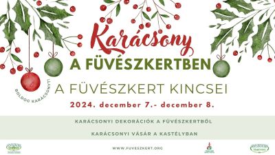 Karácsony a Füvészkertben - meríts ihletet az alkotásaidhoz!