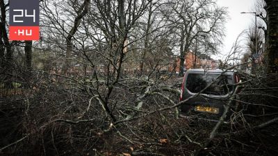 Képeken a Nagy-Britanniára lecsapó súlyos vihar