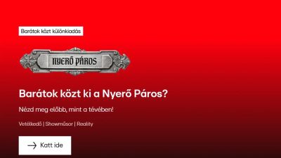 Tudtad? A Nyerő Páros - Barátok Közt összes része már elérhető az RTL+ Premiumon!