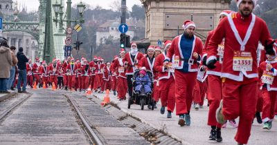 Mikulásfutás Budapesten