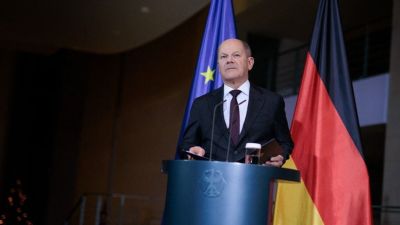 Scholz már a szír újjáépítésben való német részvételéről beszél