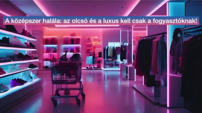 A középszer halála: az olcsó és a luxus kell csak a fogyasztóknak!