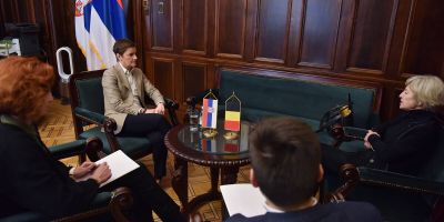 Ana Brnabić Belgium nagykövetét fogadta