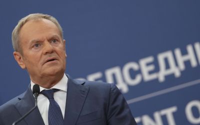 Donald Tusk: Lengyelország és Észtország a háború igazságos befejezésére törekszik