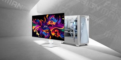 Nagy, 4K-s gaming monitor az MSI-től, ezúttal fehérben