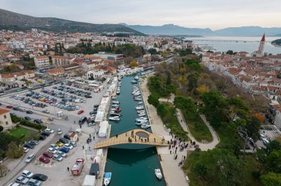 Trogir új gyalogoshídja megosztja a város lakóit